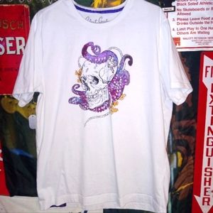 Robert Graham Skull Graphic Tshirt Mens Size XL